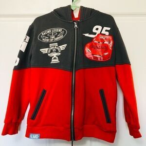 Disney Cars’ Lightning McQueen Zip Up Hoodie